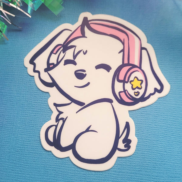 Puppy Music Stickers