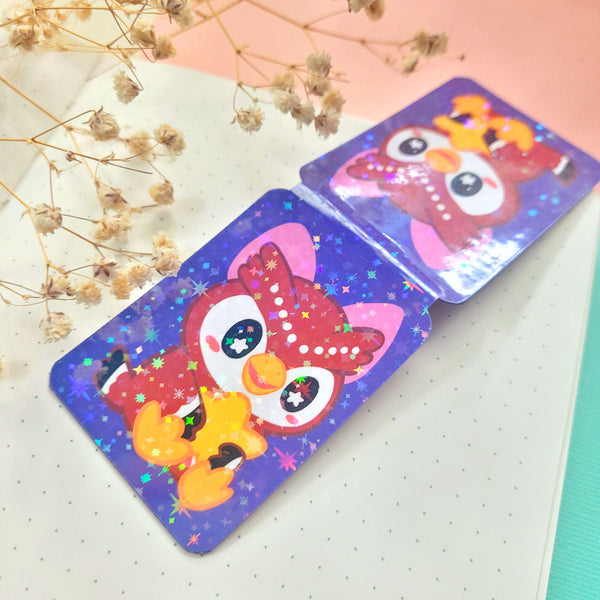 Magnetic Bookmark Star Owl