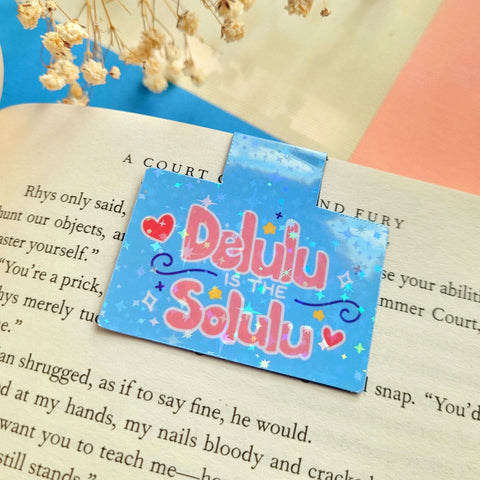 Magnetic Bookmark Delulu is the Solulu