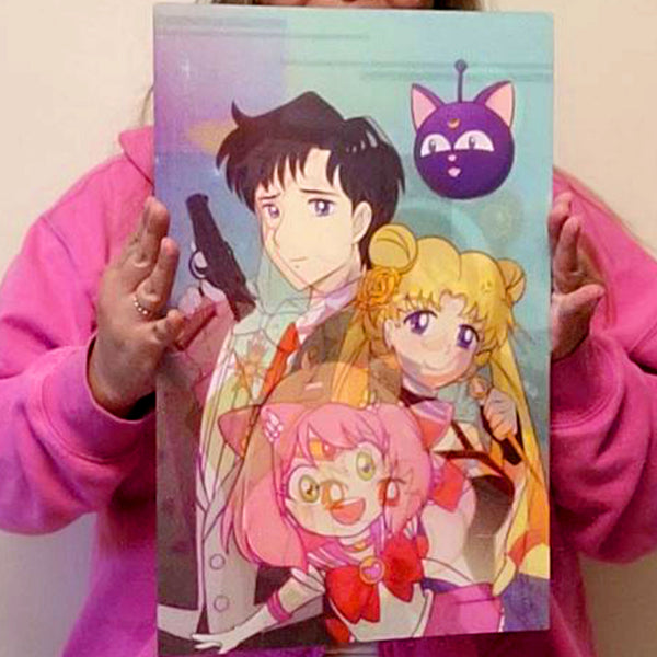 Sailor Forger AND Spy Moon Lenticular