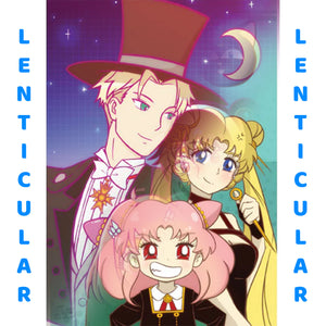 Sailor Forger AND Spy Moon Lenticular