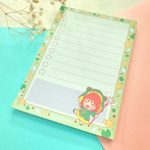 Sakura Frog Notepad