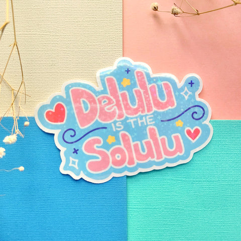 Delulu is the Solulu Stickers