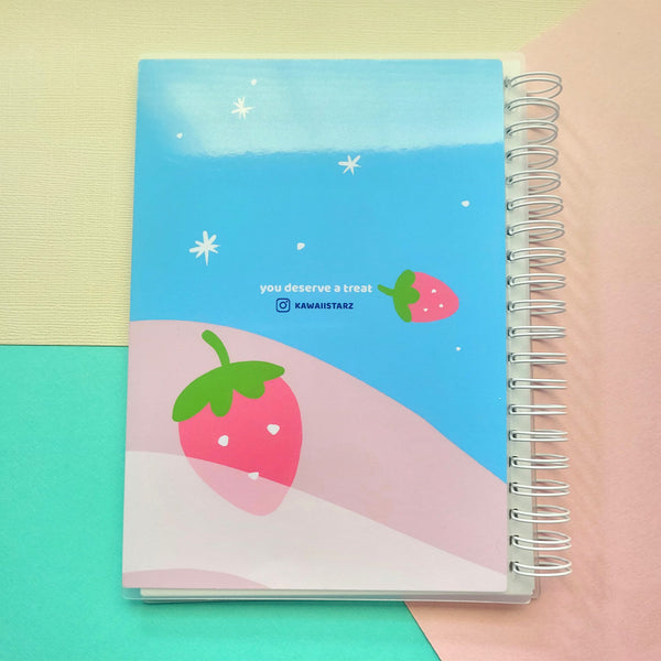 Strawberries and Cream Reusable Stickerbook
