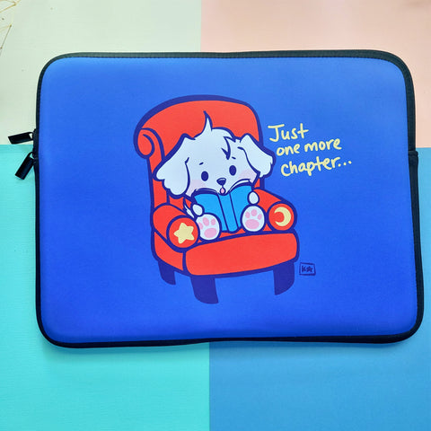 Just One More Chapter Sugar Laptop Sleeve