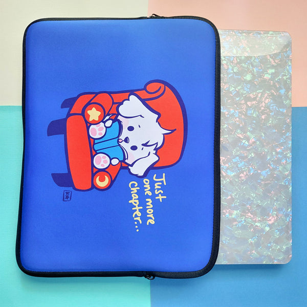 Just One More Chapter Sugar Laptop Sleeve