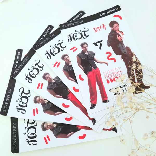 Mingyu HOT Sticker Sheet