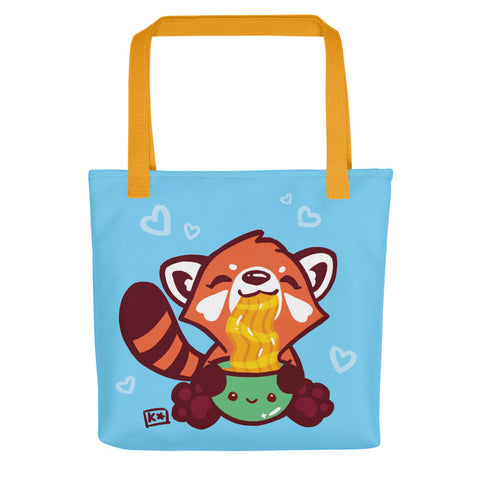 Red Panda Noodles Tote bag