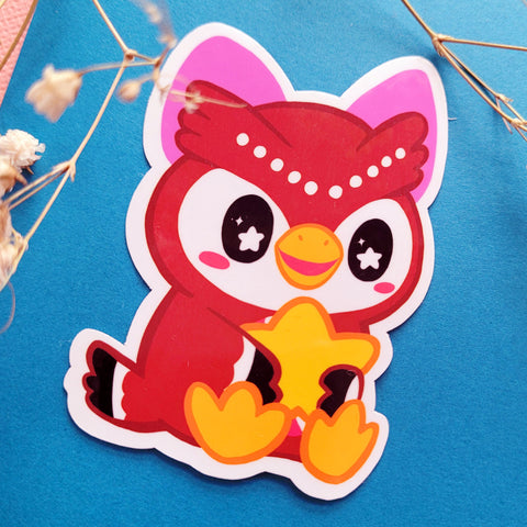 Celestial Owl Handmade Stickers